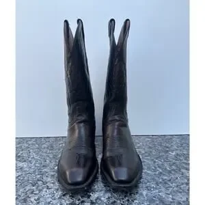 Lucchese | Shoes | Lucchese T323s4 Red Black Cowboy Western  display picture 3